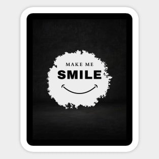 just smile Sticker